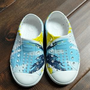 Native Jefferson Shoes in Multi-color splatter